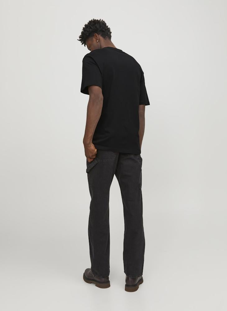 JACK & JONES Casual Crew Neck Regular Fit T-Shirt - Image 2